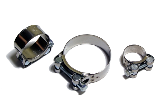 Хомуты УСИЛЕННЫЕ шарнирные VERS (Китай, нерж. сталь W2)